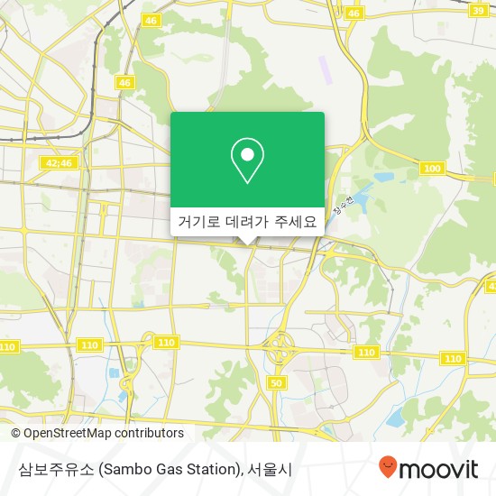 삼보주유소 (Sambo Gas Station) 지도