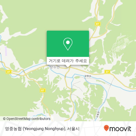 영중농협 (Yeongjung Nonghyup) 지도