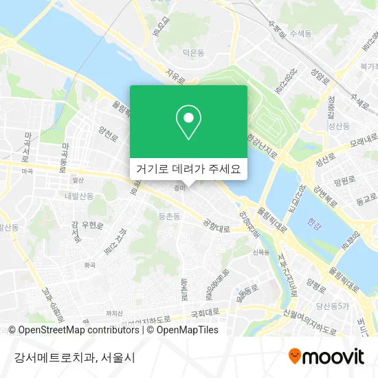 강서메트로치과 지도