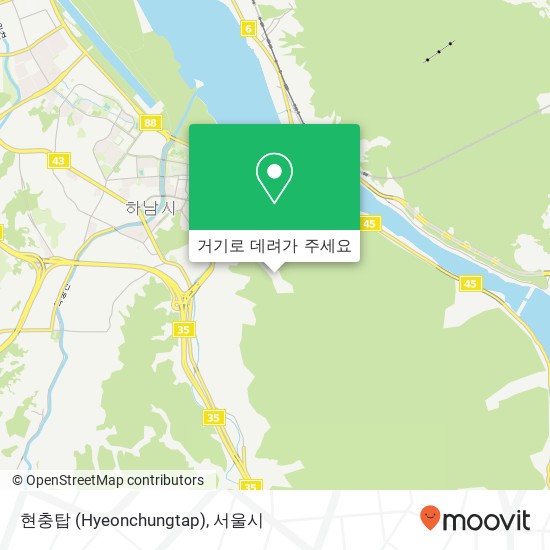 현충탑 (Hyeonchungtap) 지도