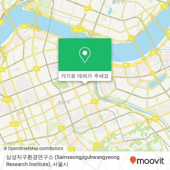 삼성지구환경연구소 (Samseongjiguhwangyeong Research Institute) 지도
