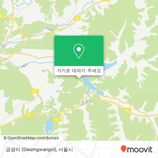 금광리 (Geumgwangni) 지도