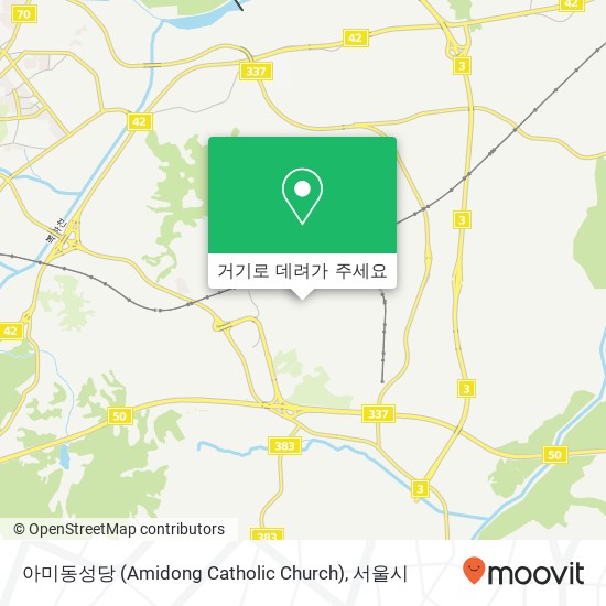 아미동성당 (Amidong Catholic Church) 지도