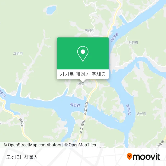 고성리 지도