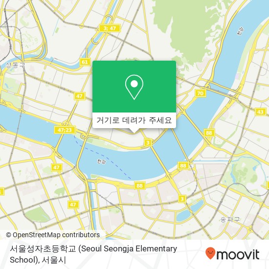 서울성자초등학교 (Seoul Seongja Elementary School) 지도