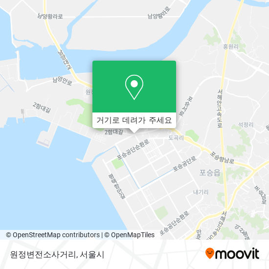 원정변전소사거리 지도