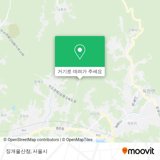 징개울산장 지도