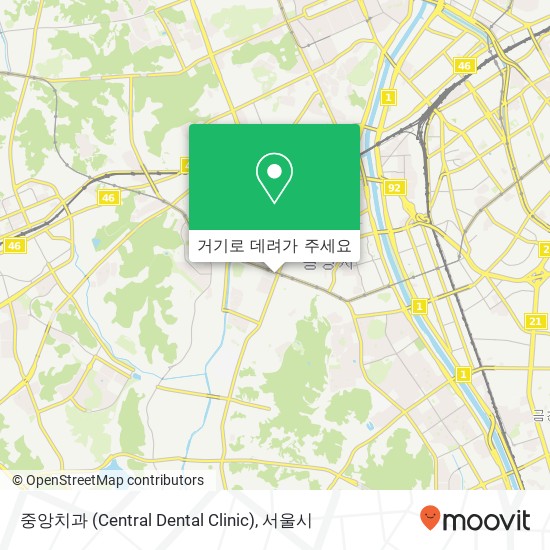 중앙치과 (Central Dental Clinic) 지도