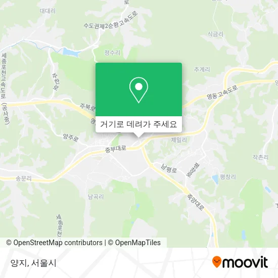 양지 지도