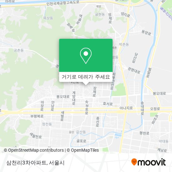 삼천리3차아파트 지도