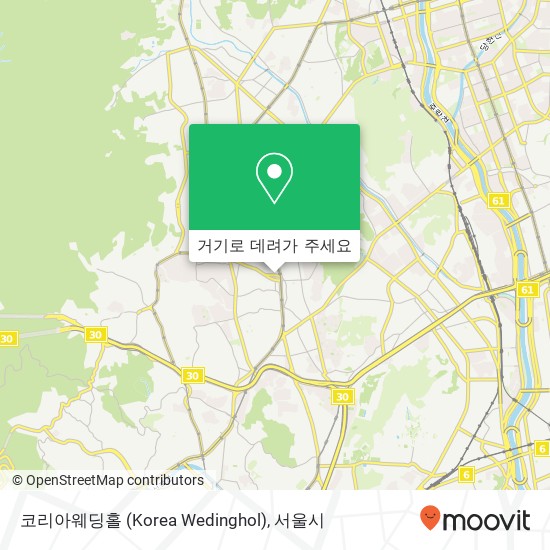 코리아웨딩홀 (Korea Wedinghol) 지도