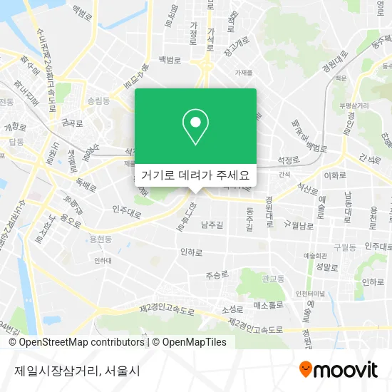 제일시장삼거리 지도