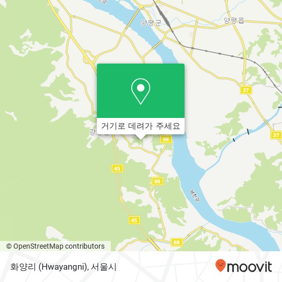 화양리 (Hwayangni) 지도