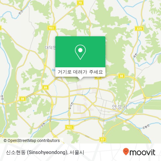 신소현동 (Sinsohyeondong) 지도