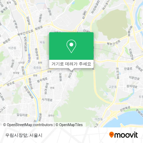 우림시장앞 지도