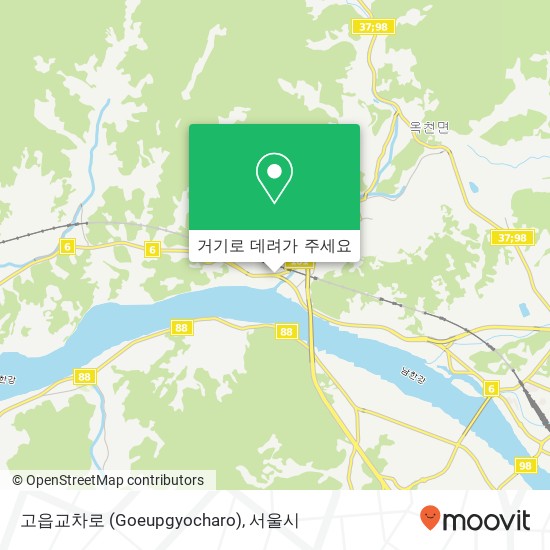 고읍교차로 (Goeupgyocharo) 지도