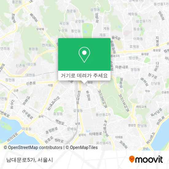 남대문로5가 지도