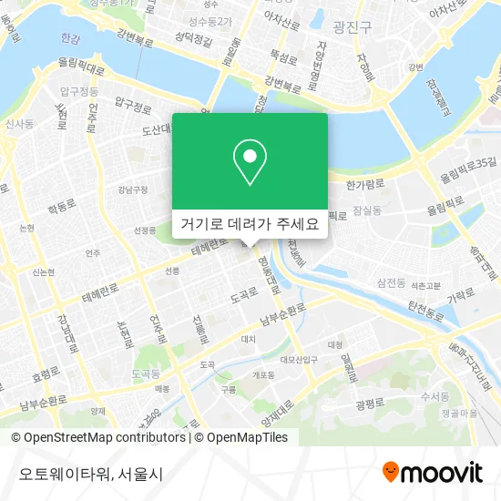 오토웨이타워 지도