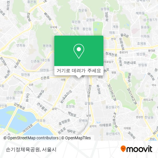 손기정체육공원 지도