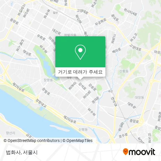 법화사 지도