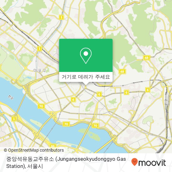 중앙석유동교주유소 (Jungangseokyudonggyo Gas Station) 지도