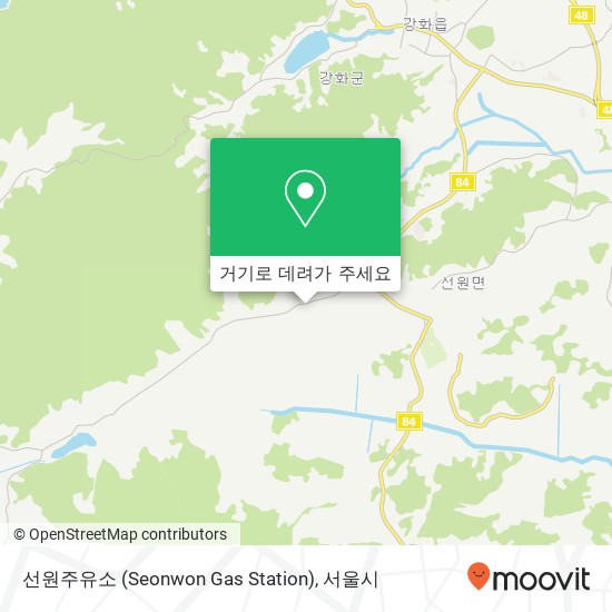 선원주유소 (Seonwon Gas Station) 지도