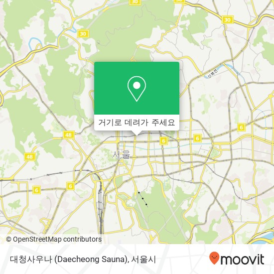 대청사우나 (Daecheong Sauna) 지도