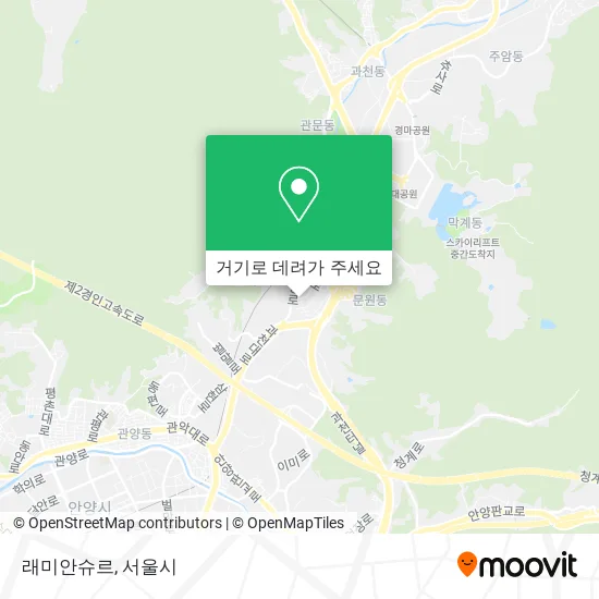 래미안슈르 지도
