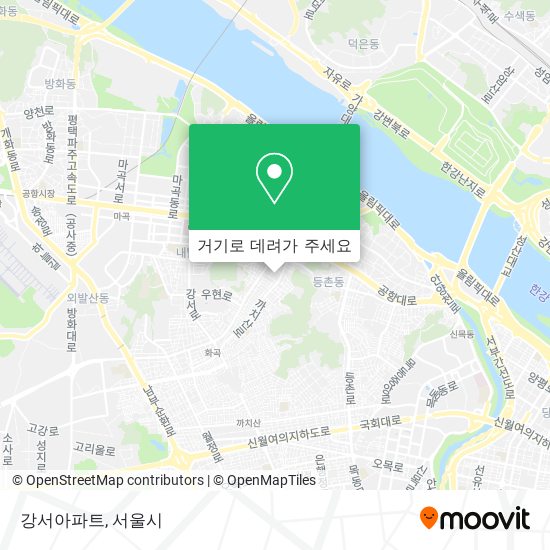 강서아파트 지도