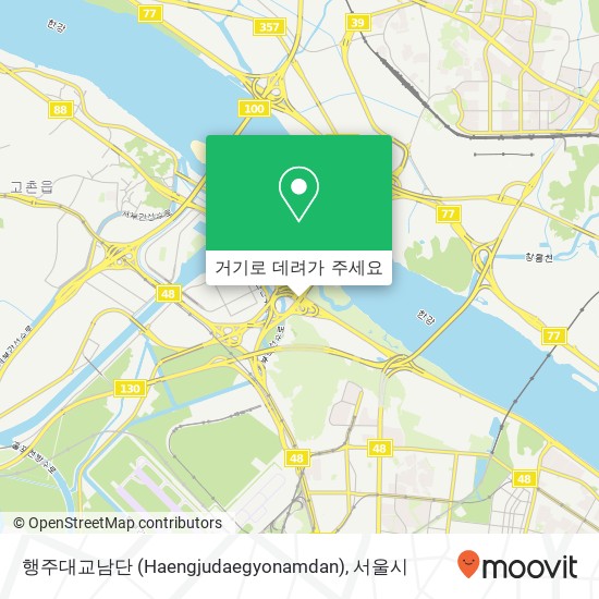 행주대교남단 (Haengjudaegyonamdan) 지도