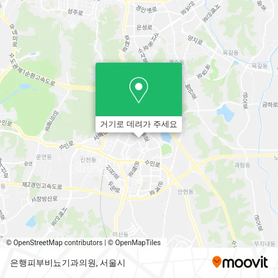 은행피부비뇨기과의원 지도