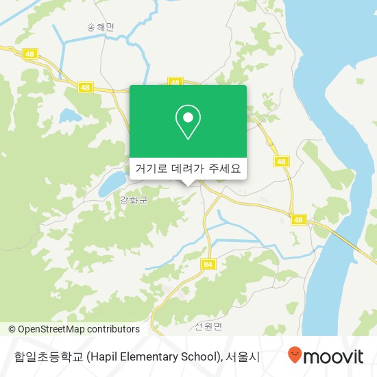 합일초등학교 (Hapil Elementary School) 지도