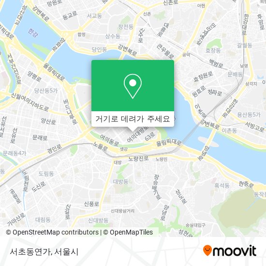 서초동연가 지도
