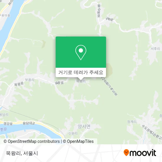 목왕리 지도