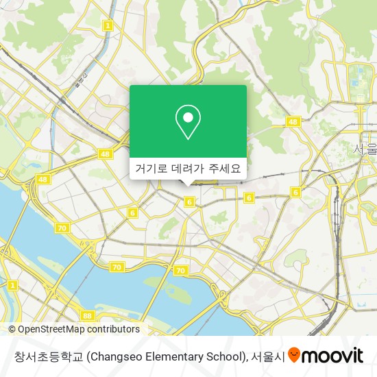 창서초등학교 (Changseo Elementary School) 지도
