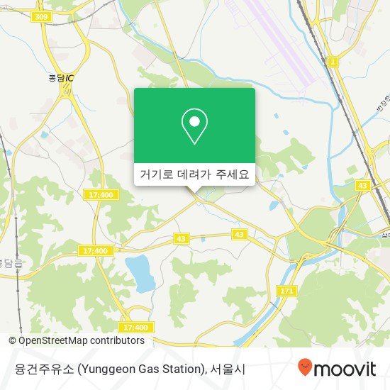융건주유소 (Yunggeon Gas Station) 지도
