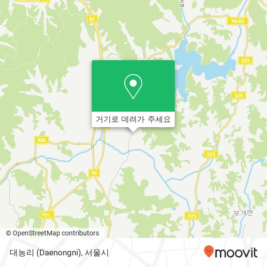 대농리 (Daenongni) 지도