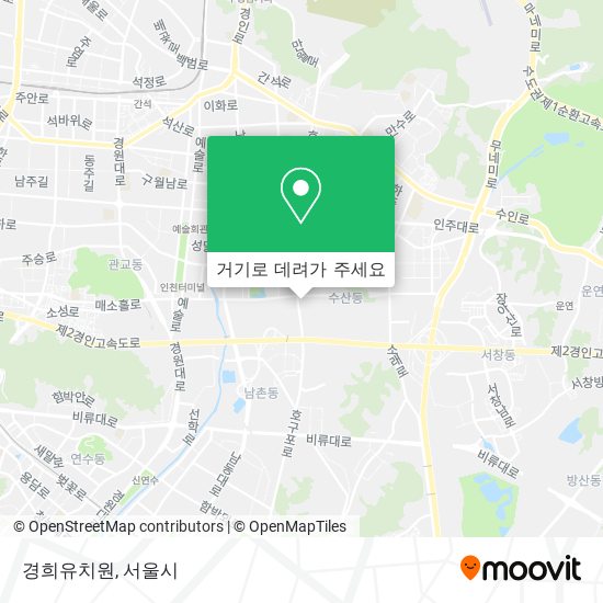 경희유치원 지도