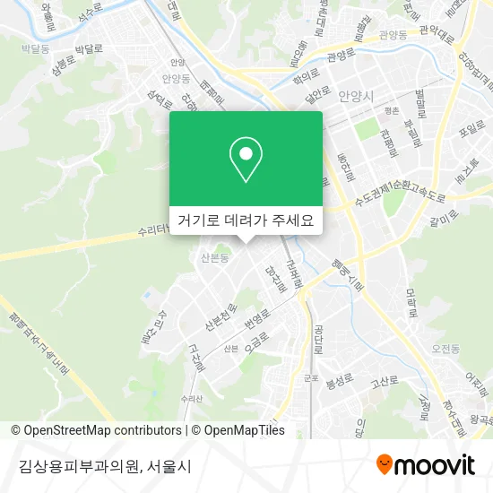 김상용피부과의원 지도