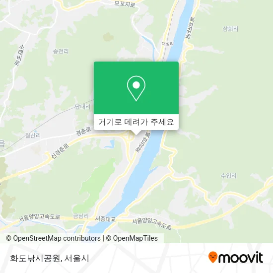 화도낚시공원 지도