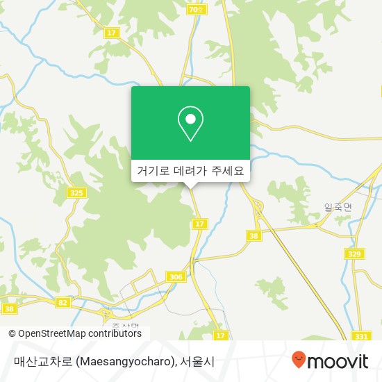 매산교차로 (Maesangyocharo) 지도