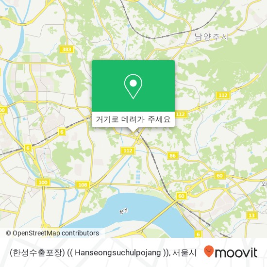 (한성수출포장) (( Hanseongsuchulpojang )) 지도