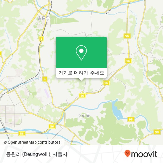 등원리 (Deungwolli) 지도