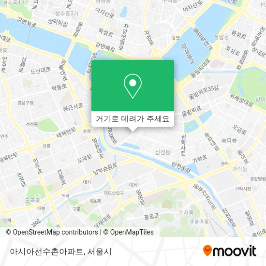 아시아선수촌아파트 지도