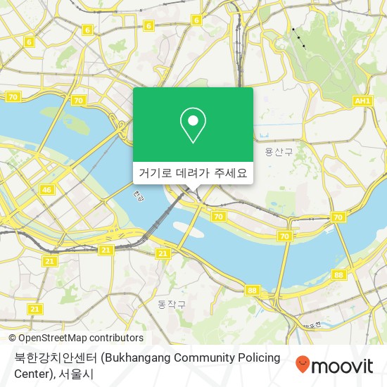 북한강치안센터 (Bukhangang Community Policing Center) 지도