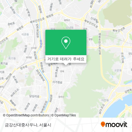 금강산대중사우나 지도