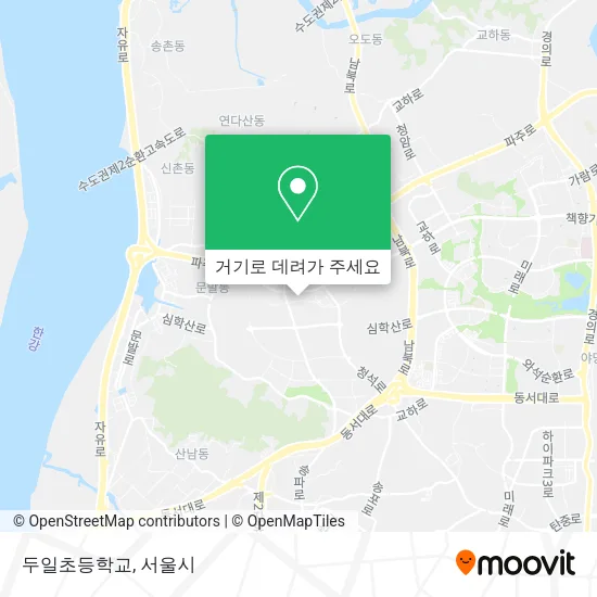 두일초등학교 지도