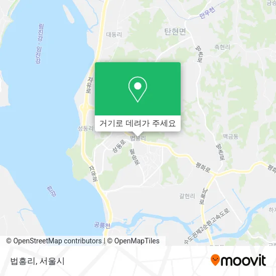 법흥리 지도
