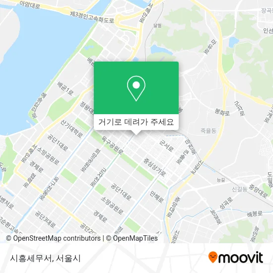시흥세무서 지도