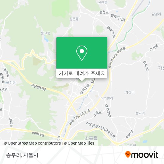 송우리 지도